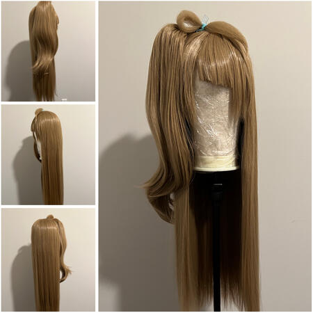 Kotori Minami, Love Live! School Idol Project - μ’s. This wig was styled for a friend to withstand dance performances. The ends have been coated in silicone spray to prevent tangling. This wig is not for sale